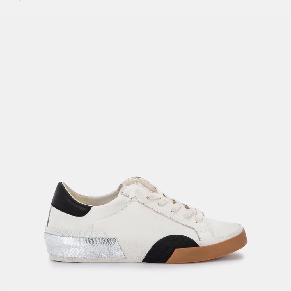 dolce vita Zina Sneakers White Black Leather